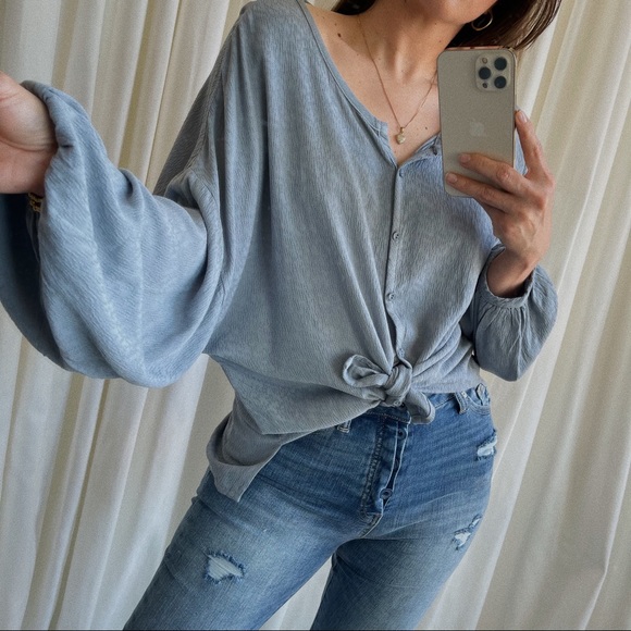 🆕 Spring Ready Top — Dusty blue - Picture 8 of 9